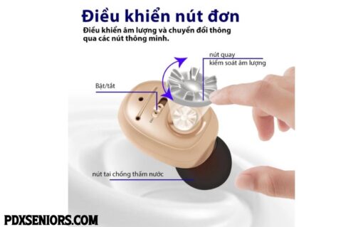 Máy trợ thính Britzgo Micro không dây có thể sạc